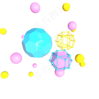 儿童节彩色装饰图案