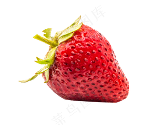 红色新鲜草莓
