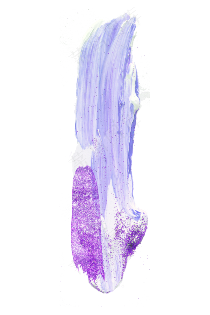 印刷笔刷水彩金箔,免抠元素