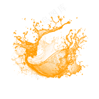 果汁飞溅,免抠元素