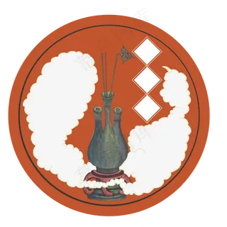 国潮复古投壶装饰边框