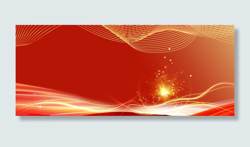 商务红金色背景