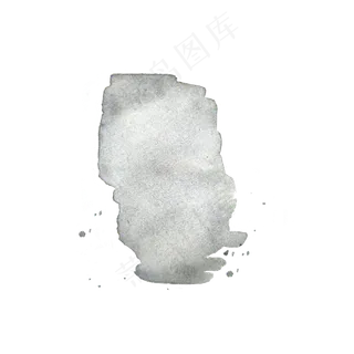 创意矢量水彩墨染图