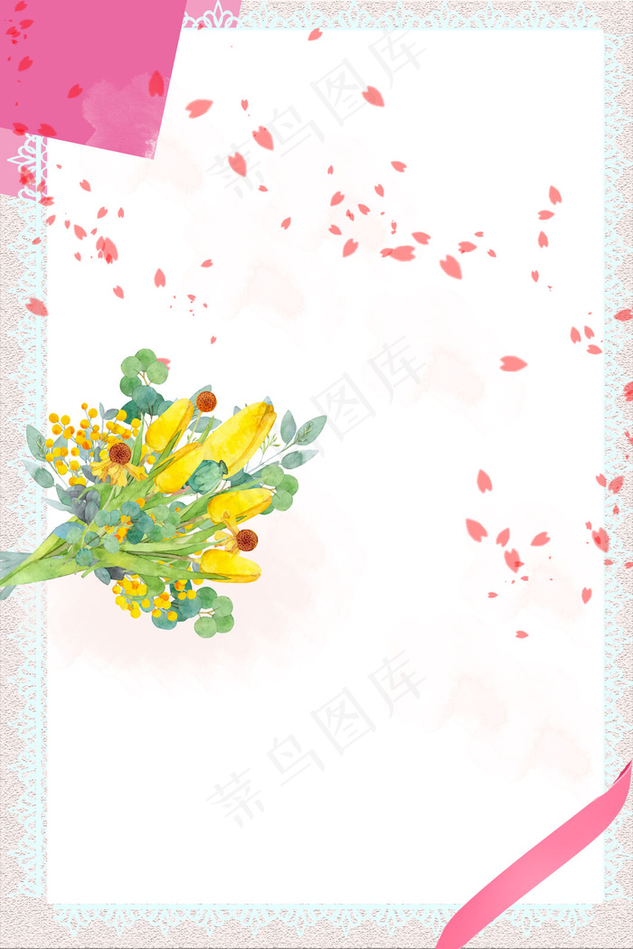 感恩节唯美浪漫明信片(3543*5315px 	      )psd模版下载