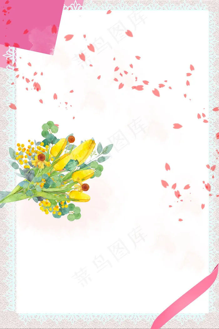 感恩节唯美浪漫明信片(3543*5315px 	      )psd模版下载