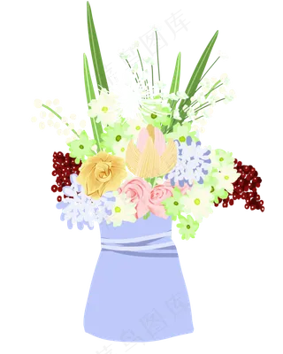 一束鲜花手捧花