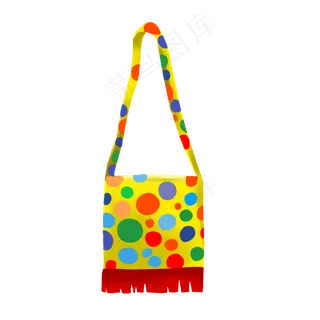 小丑愚人节道具背包开玩笑恶作剧,免抠元素