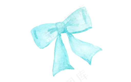 卡通水彩手绘小清新七夕情人节婚