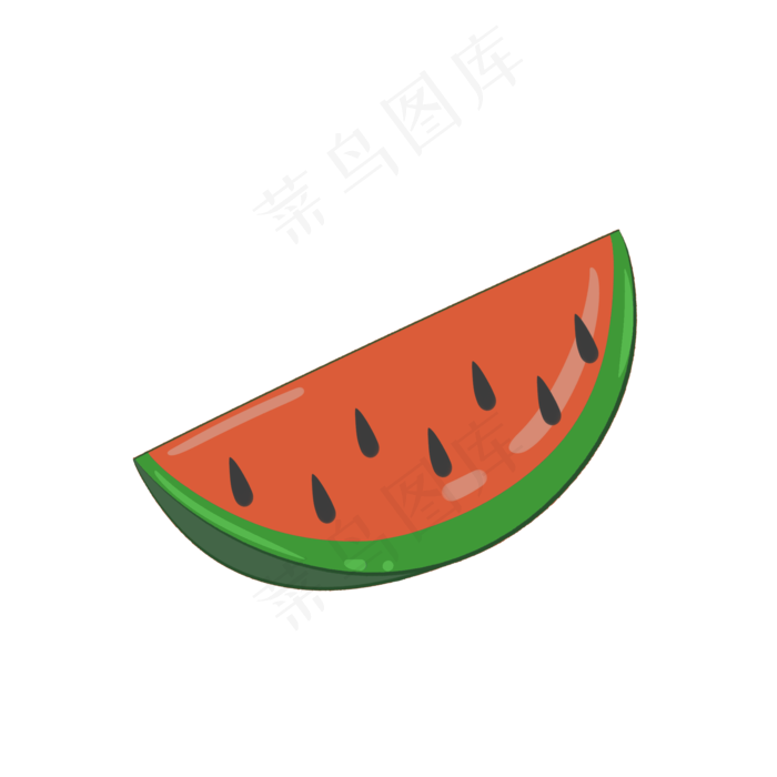 切开的西瓜水果很好吃(2000X2000(DPI:300))psd模版下载