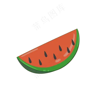 切开的西瓜水果很好吃