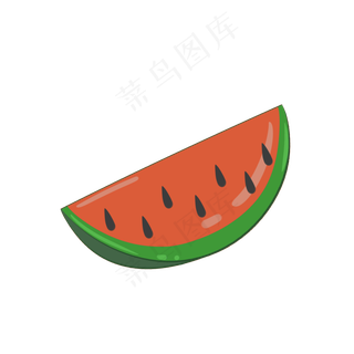 切开的西瓜水果很好吃