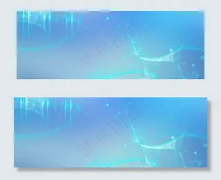 蓝色炫酷光效科技风扬帆起航再创辉煌舞台展