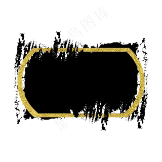 不规则图形笔刷边框