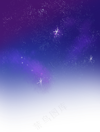 夜空星空星河,免抠元素