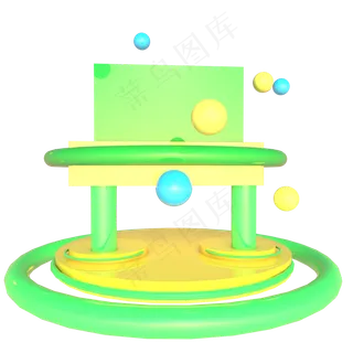 绿色端午节展台