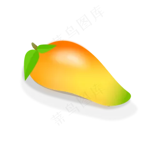 矢量贵妃芒果元素