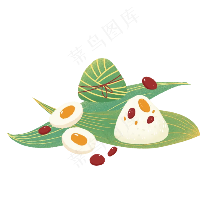 端午节粽子咸鸭蛋红枣(2000X2000(DPI:300))psd模版下载