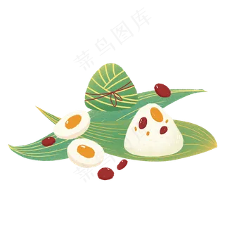 端午节粽子咸鸭蛋红枣