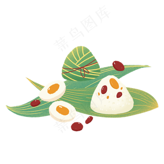 端午节粽子咸鸭蛋红枣
