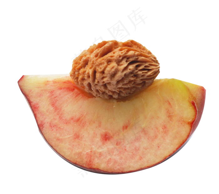 桃子核与桃肉下载