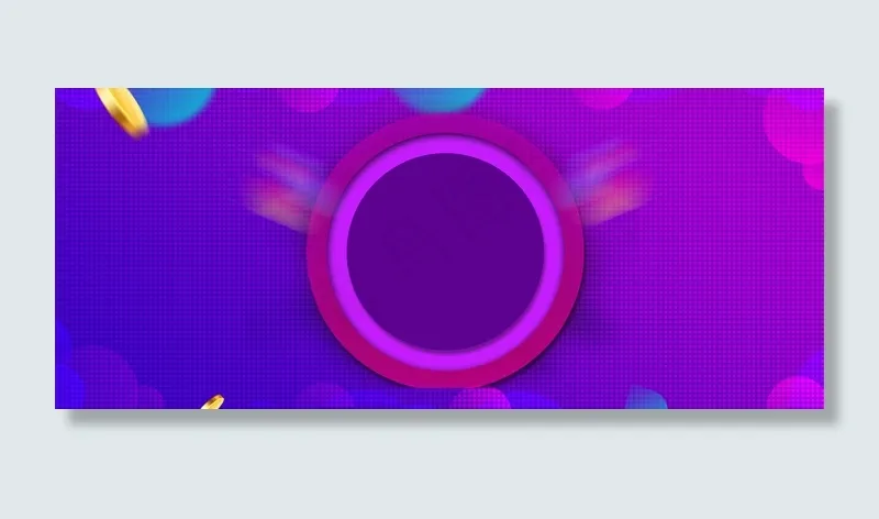 五一蓝色渐变流体渐变几何电商banne