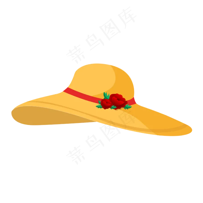 矢量卡通黄色帽子(4167*4167px 300 dpi )ai矢量模版下载