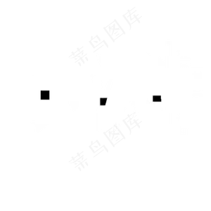 白色创意小满节气字体设计