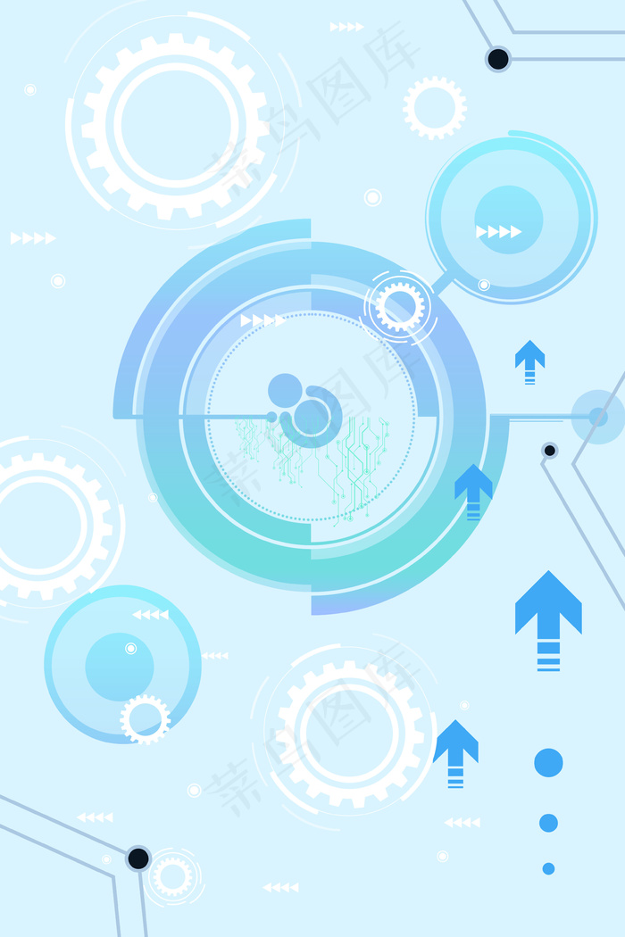 精密零件海报背景