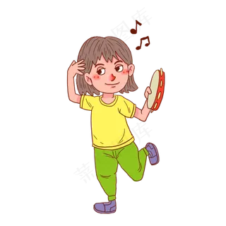 六一儿童节女孩伴舞