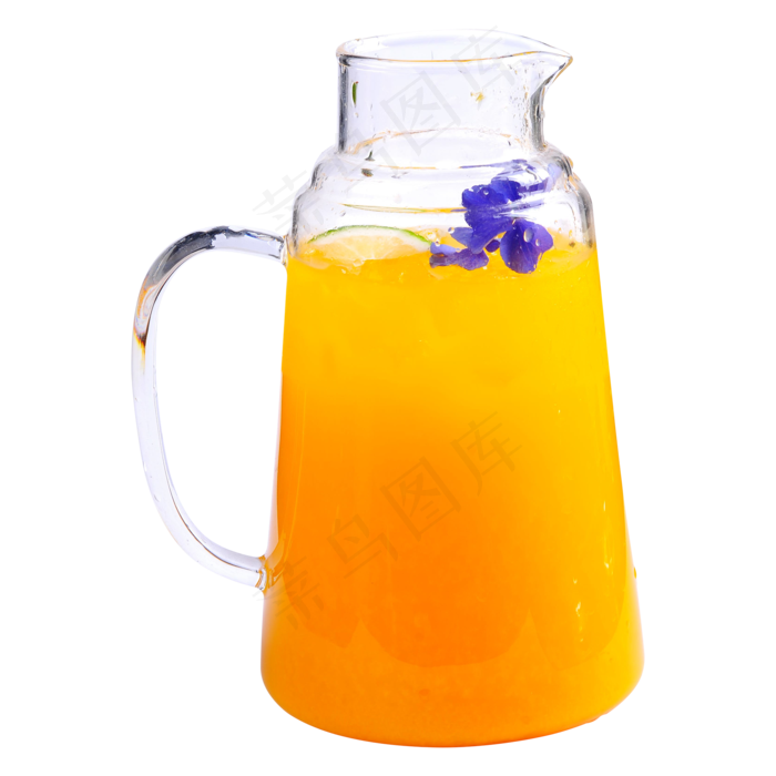 橙色冰橙汁,免抠元素
