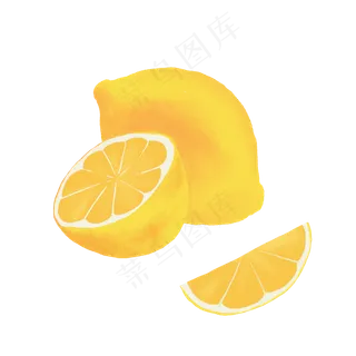 夏天夏日水果柠檬卡通