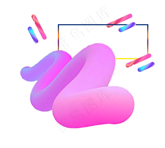 流体渐变装饰素材(2291X2063(DPI:72))psd模版下载