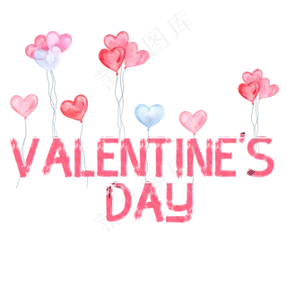 情人节英文艺术字