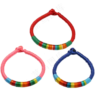 圆形的五彩绳小产品