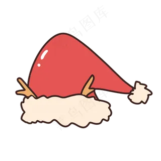 圣诞节圣诞帽,免抠元素