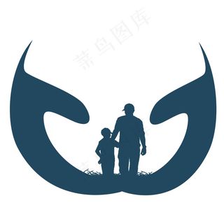 矢量创意父亲节素材,免抠元素