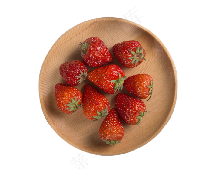 一盘草莓