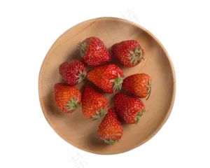 一盘草莓