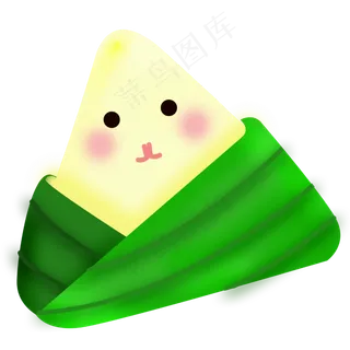 害羞的三角形米粽