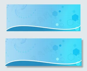 简约蓝色医疗安全banner