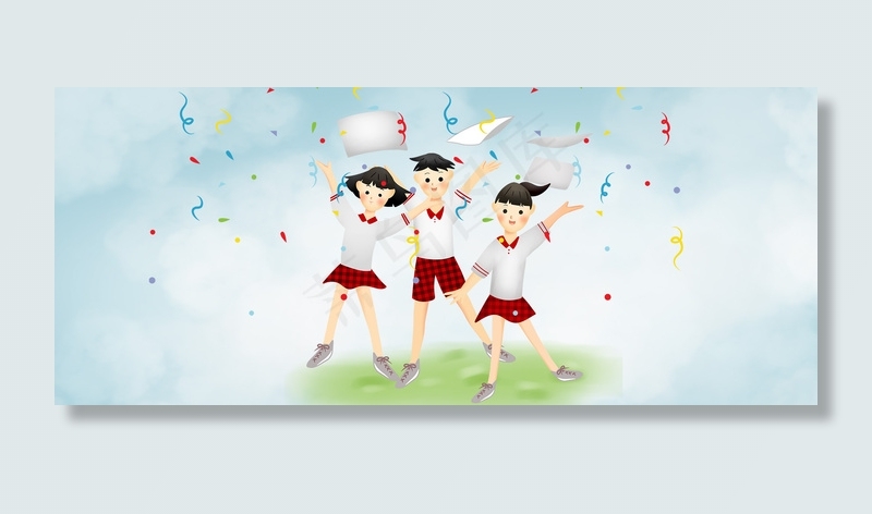 高考加油冲刺海报背景