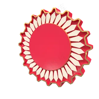 红色节日促销舞台,免抠元素