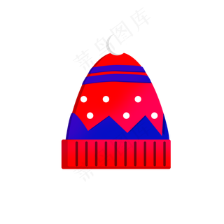 圣诞节帽子毛线平安夜PNG,免抠元素