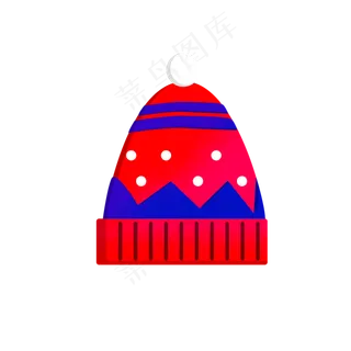 圣诞节帽子毛线平安夜PNG,免抠元素