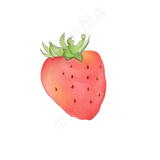 草莓水果图案装饰食物