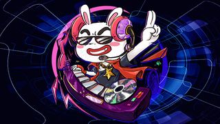 中秋节卡通DJ月兔之炫酷视听库宝