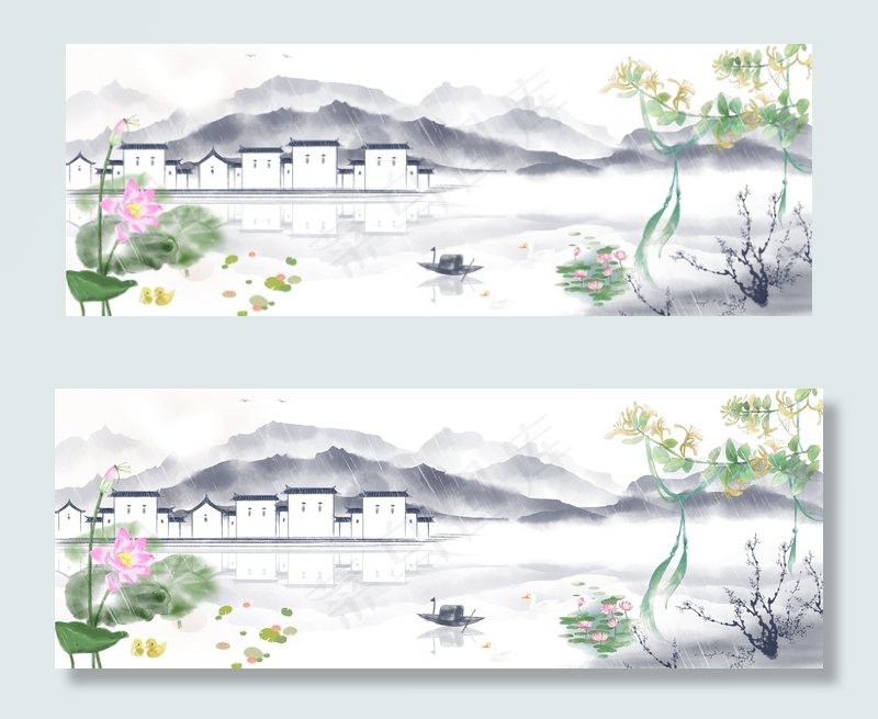 二十四节气立夏banner图(1920*700px 	       )psd模版下载