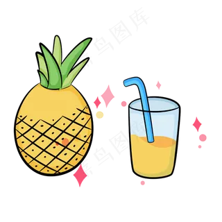 美味菠萝果汁