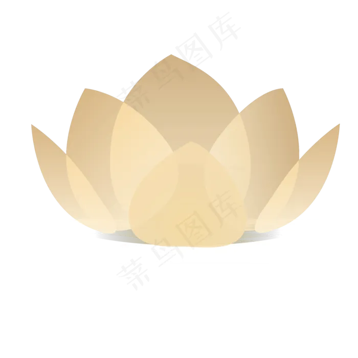 手绘小荷花免抠图(2063X2063(DPI:300))psd模版下载