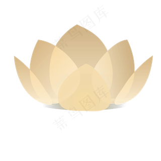 手绘小荷花免抠图